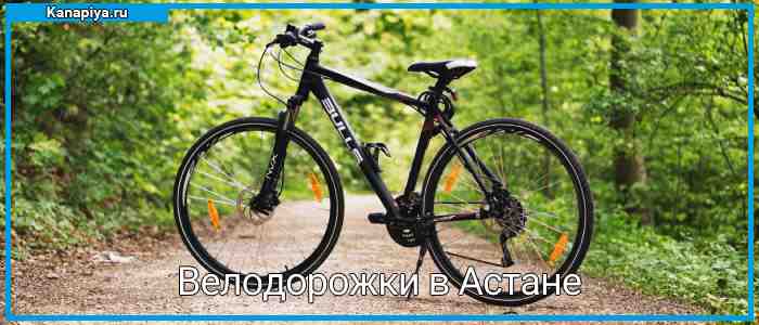 Велодорожки в Астане